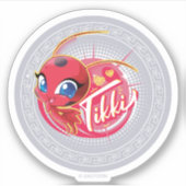 Miraculous Kwami Tikki Aufkleber (Vorderseite)