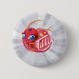 Miraculous Kwami Tikki Button