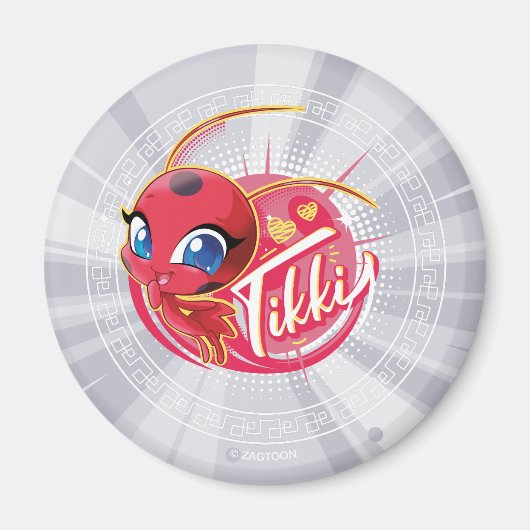 Miraculous Kwami Tikki Magnet (Vorne)