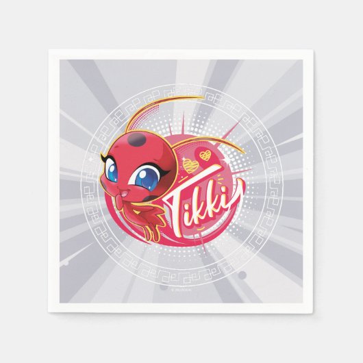 Miraculous Kwami Tikki Serviette (Vorderseite)