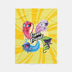 Miraculous Kwamis Power Friends Fleecedecke
