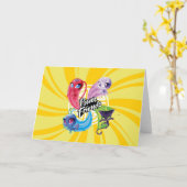 Miraculous Kwamis Power Friends Karte (Gelbe Blume)