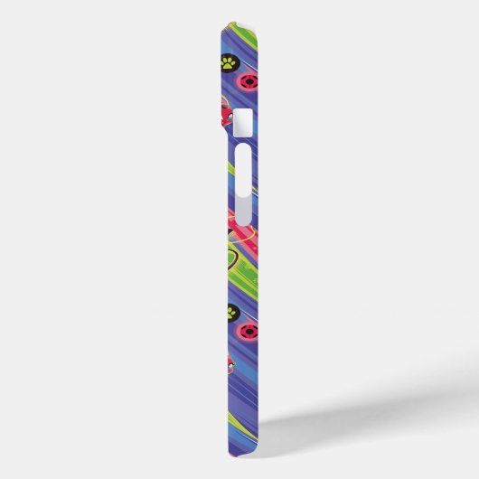 Miraculous Kwamis Tikki & Plagg Muster Case-Mate iPhone Hülle (Rückseite / Links)