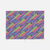 Miraculous Kwamis Tikki & Plagg Muster Fleecedecke (Vorderseite (Horizontal))