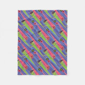 Miraculous Kwamis Tikki & Plagg Muster Fleecedecke (Vorderseite)