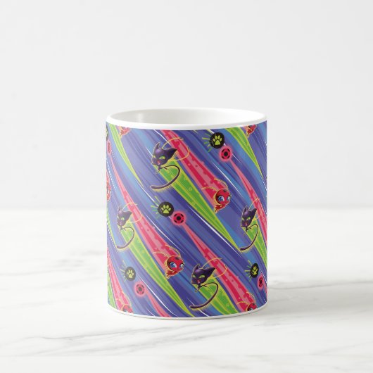 Miraculous Kwamis Tikki & Plagg Muster Kaffeetasse (Mittel)