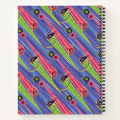 Miraculous Kwamis Tikki & Plagg Muster Notizblock (Rückseite)