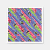 Miraculous Kwamis Tikki & Plagg Muster Serviette (Vorderseite)