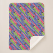 Miraculous Kwamis Tikki & Plagg Muster Sherpadecke (Vorderseite)