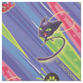 Miraculous Kwamis Tikki & Plagg Muster Stoff (Nahaufnahme)
