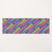 Miraculous Kwamis Tikki & Plagg Muster Yogamatte (Vorderseite (Horizontal))