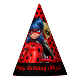 Miraculous Ladybug & Cat Noir Birthday Partyhütchen