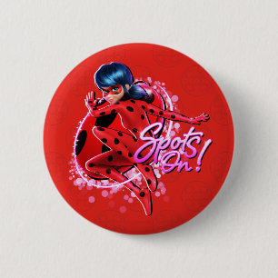 Miraculous Ladybug   Grafische Punkte Button