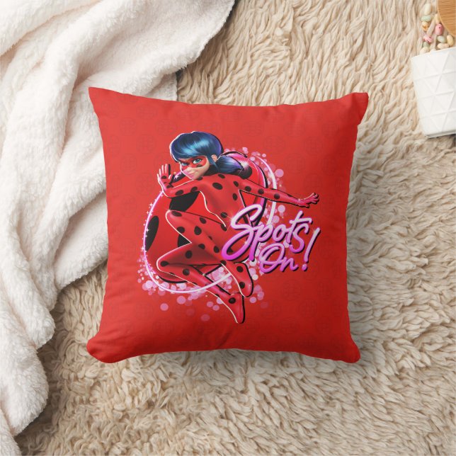 Miraculous Ladybug | Grafische Punkte Kissen (Decke)