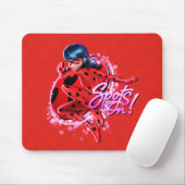 Miraculous Ladybug | Grafische Punkte Mousepad (Mit Mouse)