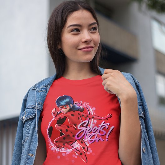 Miraculous Ladybug | Grafische Punkte T-Shirt