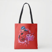 Miraculous Ladybug | Grafische Punkte Tasche (Vorderseite)