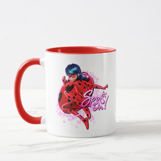 Miraculous Ladybug | Grafische Punkte Tasse (Links)