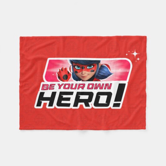 Miraculous Ladybug | Seid euer eigener Held Fleecedecke (Vorderseite (Horizontal))