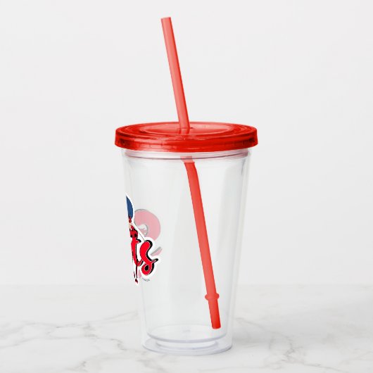 Miraculous Ladybug | Spots auf Acryltrinkbecher (Links)