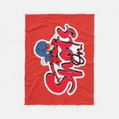 Miraculous Ladybug | Spots auf Fleecedecke (Vorderseite)