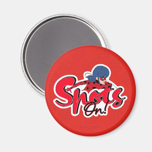 Miraculous Ladybug | Spots auf Magnet (Vorderseite/Rückseite)
