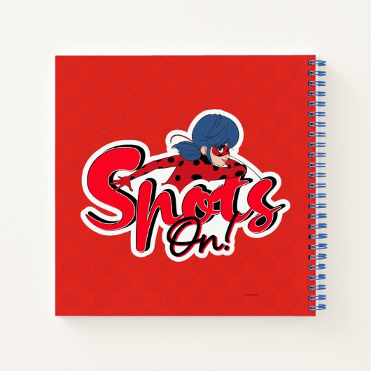 Miraculous Ladybug | Spots auf Notizblock (Rückseite)