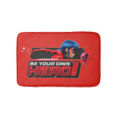 Miraculous Ladybug & Tikki | Sei dein eigener Held Badematte (Vorderseite)