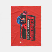 Miraculous Ladybug & Tikki | Sei dein eigener Held Fleecedecke (Vorderseite)