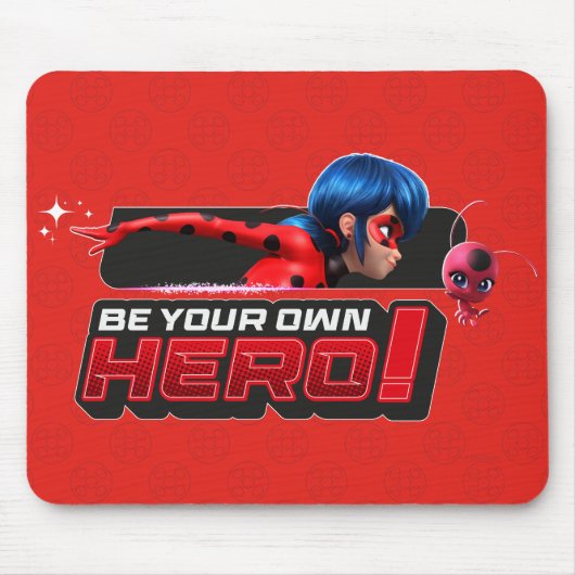Miraculous Ladybug & Tikki | Sei dein eigener Held Mousepad (Vorne)