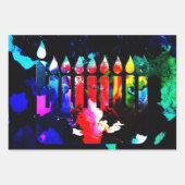 Miraculous Menorah Geschenkpapier Set (Vorderseite 2)