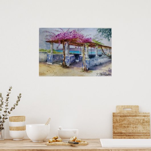 Mirador de Setúbal Poster (Küche)