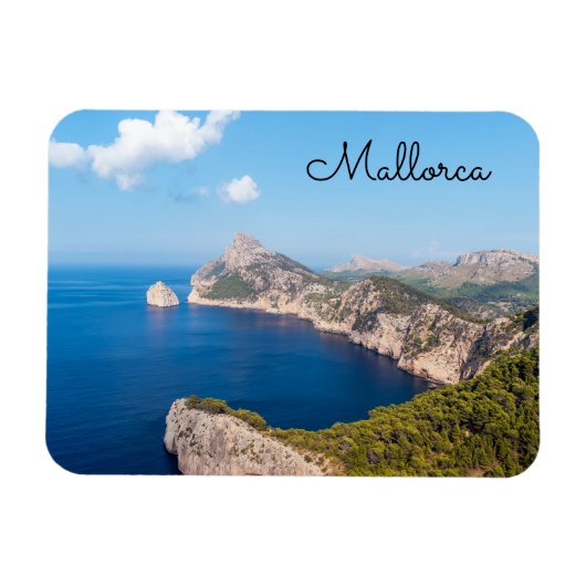 Mirador es Colomer in Cap de Formentor - Mallorca Magnet (Horizontal)