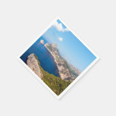 Mirador es Colomer in Cap de Formentor - Mallorca Serviette (Ecke)