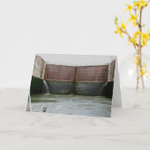 Miraflores Locks Karte (Gelbe Blume)