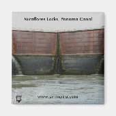 Miraflores Locks Magnet (Vorne)