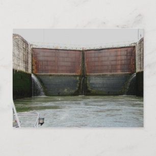 Miraflores Locks Postkarte