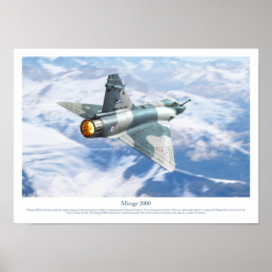 Mirage 2000 poster (Vorne)