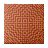 "Mirage"| Amberglow on Terracotta| Fliese (Vorderseite)