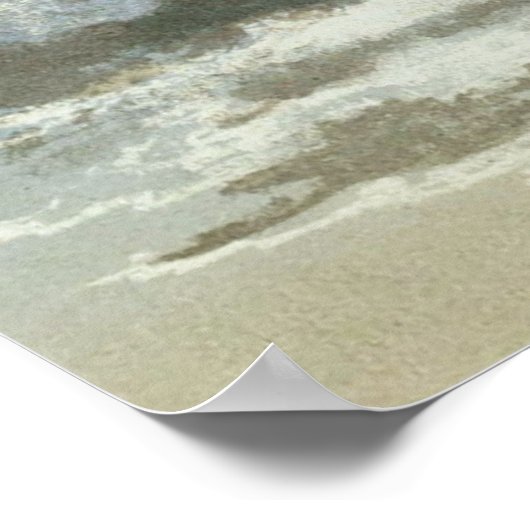 Mirage and luminous aureola. poster (Ecke)