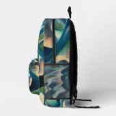 Mirage Currents Bedruckter Rucksack (Rechts)