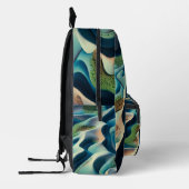 Mirage Currents Bedruckter Rucksack (Links)