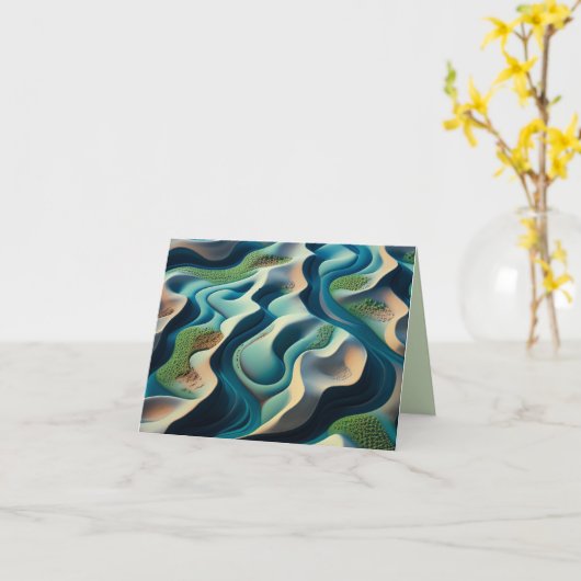 Mirage Currents Karte (Gelbe Blume)