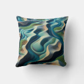 Mirage Currents Kissen (Rückseite)