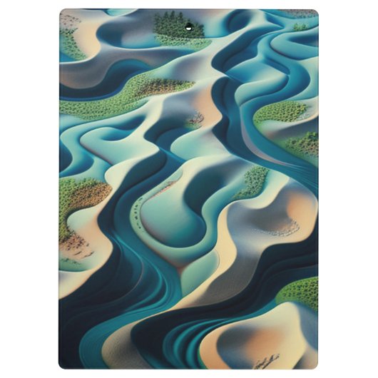 Mirage Currents Klemmbrett (Rückseite)