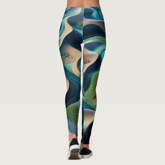 Mirage Currents Leggings (Rückseite)