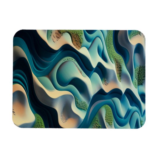 Mirage Currents Magnet (Horizontal)