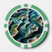 Mirage Currents Pokerchips (Vorderseite)
