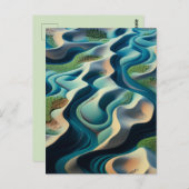 Mirage Currents Postkarte (Vorne/Hinten)