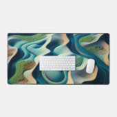 Mirage Currents Schreibtischunterlage (Tastatur & Maus)